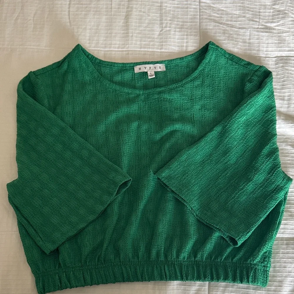 HYFVE Green Two-Piece Jumpsuit Set - Picture 2 of 3